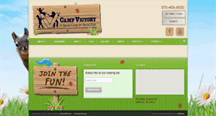 Desktop Screenshot of campvictory.org