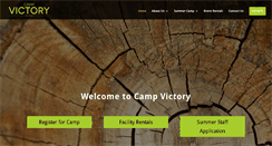 Desktop Screenshot of campvictory.info